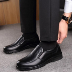 Meeste kevad- ja s&uuml;gisjalatsid libisemiskindlad veekindlad p&uuml;ksid Kokakingad pidulikud vabaajajalatsid 44 must