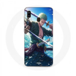 Coque Maniacase pour Samsung Galaxy A20 One Piece Roronoa Zoro ep&eacute;e manga anime