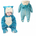 Snorlax Onesies beebile m&otilde;eldud kigurumi flanell-anime pidžaama jaoks j&otilde;ulukost&uuml;&uuml;mi jaoks 59 keppel