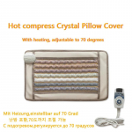 Far Infrared Crystals Pillow Case Neck Massager Hot Compress Heat Stone Crystals Therapy Warm sleep experience Improves Insomnia