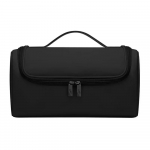 Peidetav rippkonksuga f&ouml;&ouml;ni &uuml;mbris Kaasaskantav libisemiskindel juukset&ouml;&ouml;riistade kott Veekindel suure mahutavusega lokitangide hoiukott 1PCS must