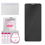 apgo Privacy Matte Hybrid protective glass compatible with Cubot Power, flexible nano glass, great replacement for tempered glass, scratch-resistant,