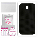 apgo Protective Skin Sticker for the back compatible with Samsung Galaxy J7 (2017), Wrap Film, Foil, Vinyl - Pattern Matrix