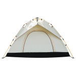 Telk Outdoor Camping Kaasaskantav kokkupandav automaatne paksendatud h&otilde;bedane liimkate kiiresti avanev telkimine tuule- ja vihmakindel 200*150*135CM