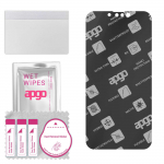 apgo MATTE Hybrid protective glass compatible with Apple iPhone 13 Pro, flexible nano glass, great replacement for tempered glass, scratch-resistant,