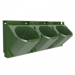 V&auml;lis seinale riputatav lillepott Kolmem&otilde;&otilde;tmeline aiakonteinerite kast