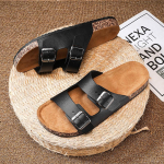 Suvised meeste sandaalid Vaba aeg Suvekingad Meeste rannajalatsid Mugavad meeste kingad &otilde;ues Meeste rooma sandaalid pl&auml;tud Sussid liugused 40 must