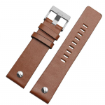 Ehtsast nahast k&auml;ev&otilde;ru kellarihm 22 24 26 28 30mm kellarihm neediga diisel DZ7406 DZT2009 DZ7413 DZ7257 kellarihm 28mm