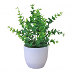 Kunstlik lehestik taim Realistlik mitmeotstarbeline plastist pleekimata ergas simulatsioon bonsai koduaia pulmakaunistus 4