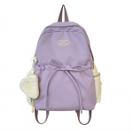 &Otilde;pilase koolikott Naiste lipsuga seljakott V&auml;rviplokk Suure mahutavusega seljakott Small must