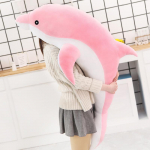 1 tk 160 cm suure suurusega kawaii Dolphin Plush m&auml;nguasjad Armas t&auml;idisega pehme loomapadja nukud lastele T&uuml;drukutele magamispadja kingitus 30CM