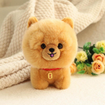 Kawaii Teddy Lemmikloomad Elutruu kohev kutsikas Pehme Nukk Armas V&auml;ike Chow Pomeranian Corgi Yorkie Palus m&auml;nguasjad v&otilde;luva kingitusega t&uuml;drukule 25cm