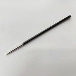 Kitseneva detailiga lauv&auml;rvipintsel Looduslikud kitsekarvade terava kortsuga pintsel T&auml;pne lauv&auml;rvi Smudge Smoky Liner meigipintsel must