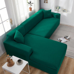 Punase veini &uuml;hev&auml;rviline L-kujuline kaitsetool, pikad katted, elastsed nurgad, sektsioondiivani kate elutuppa 2 3 4 koht 4-seater 240-300cm