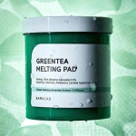 BARULAB Green Tea Melting Pad 380ml / 150 pcs, Moisturising, Kbeauty, Korean cosmetics, sample