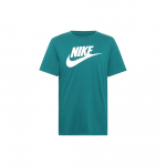 Nike Sportswear Logo Prindiga Vintage Vastupidav Klassikaline Kootud Pehme Mugav &Uuml;mmarguse Kaelusega L&uuml;hikeste Varrukatega T-s&auml;rk Meeste Topid Sinakasroheline AR5005-381 M
