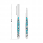 1 tk &otilde;line valge markerpliiats Graffiti pliiatsid Veekindel p&uuml;simarker