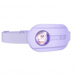 Naiste perioodiline soojenduspadi 4 vibreeriva massaažirežiimiga, reguleeritav temperatuur madala m&uuml;ratasemega menstruaalvalu leevendav juhtmeta soojendusrihm lilla