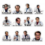 12 tk arsti k&uuml;lmkapimagnetiga kaalulangetamise juhiste kleebis Motiveeriv dieediabi mikrolaineahi valgetahvel k&uuml;lmkapimagnet kodukontori k&ouml;&ouml;k Sets