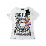 Koszulka T-shirt damski okrągły dekolt Pink Floyd XS