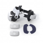 BOBOVR M3 PRO Mugav Akupehmenduspeav&otilde;ru Pluss Kaks 5200mAh akut &Uuml;hildub Meta Quest 3 / Quest 3S-iga Elite Strap'i asendus h&otilde;be
