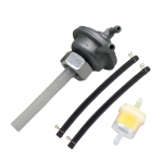 K&uuml;tusepumba klapi vaakumkraan koos 50 mm valge toruga asendusmootorratta tarvikutega, &uuml;hildub GY6 50cc 150cc