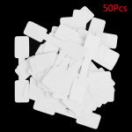 50/100 tk t&uuml;hjad hinnasildid kaelakee s&otilde;rmus ehted sildid Paberkleebised 50Pcs