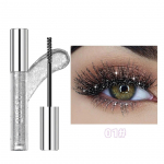 QIBEST Glitter Lash Ripsmetu&scaron;&scaron; Teemantripsmetu&scaron;&scaron; Paks L&auml;ikiv Ripsmete Koolutamine Pikendav Meik Veekindel Kiiresti Kuivavad Litrid h&otilde;be