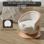 Laste taburet, beebipink, s&ouml;&ouml;gilaud, mugav ja pehme iste, beebi paksendatud taburet, kodutool, v&auml;ikelaste s&ouml;&ouml;gitool A h&otilde;be