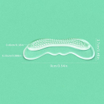 1 paar silikoongeelist k&otilde;rge kontsaga laineri k&auml;epideme padjakaitset jalatsi sisetalla