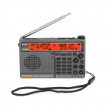 HanRongDa HRD-757 mitmeribaline raadio FM AM MW SW V.UHF AIR WB kaasaskantav raadio APP juhtimine BT TF muusika oranž