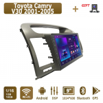 Android Carplay autoraadio Toyota Camry V30 2001-2005 multimeediapleieri ja peakomplekti stereo, GPS-navigatsiooniga, Bluetooth, WIFI, 2+32GB 1+16GB hall