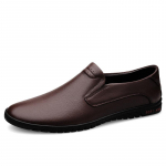 S&uuml;giskevadised Meeste vabaajajalatsid Ehtsast nahast Meeste Loaferid Disainer Mokasiinid Slip-On Must Pruunid Paadijalatsid Meeste s&otilde;idujalatsid 38