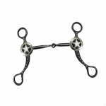 Horse Bit Roostevabast terasest Retro vastupidav, Professionaalsete Snaffle tarvikute jaoks