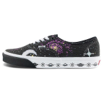 Vans CLOTTEE X Authentic Retro Galaxy Ristpistes Libisemiskindlad Vastupidavad Madalad Rula Kingad Unisex Rula Kingad Must Lilla Valge VN000EE3BPB1 36.5
