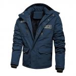 Meeste talvine s&otilde;jav&auml;ejope br&auml;ndi kvaliteet tuulepluus, soe v&auml;lifliisvoodriga mantel vabaaja &otilde;huke taktikaline mantel meeste parkad M