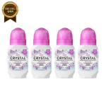 4 crystal deodorants mineral deodorant deodorant roll on enriched unscented 66 ml Crystal pink