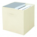 Kangast hoiukuubik k&auml;epidemega, suure mahutavusega, h&otilde;lpsasti ligip&auml;&auml;setav kokkupandavad raskeveokite m&auml;nguasjad riided hoiukast Organisatsiooni tarvik S beež