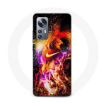 Coque Maniacase pour Xiaomi 12 5G Nike peinture color&eacute;e