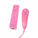 KONIX Duo pack Manette + Joystick Wii / Wii U Rose