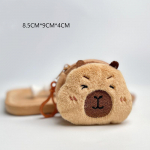 Creative Capybara Anime Palus m&uuml;ndikott Kawaii Mini m&uuml;ndikott &Uuml;mmargune multifilmikotid ripatsidega k&otilde;rvaklappide korraldaja