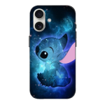 Kaitsekate - MANIACASE - Iphone 16 - Stitchi muster - Painduv - Sinine sinine