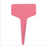 50/10 tk Plastikust T-t&uuml;&uuml;pi aiasild Taime Lillesilt Lasteaed Paks taimede silt Aiakaunistuseks 10pcs valge