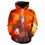 2024. aasta uus kevad, s&uuml;gis, lastele Jaapani anime 3D kapuuts, s&uuml;gisene vabaaja pullover, poistele, t&uuml;drukutele, Naruto Kakashi tegelaskuju kapuutsiga r&otilde;ivad S