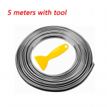 5M universaalne isetegemise auto siseviimistlusliistud auto armatuurlaua ukse servade kaunistusriba koos kaabitsaga