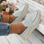 Mood Naiste Madalad Kingad 2024 Uus Trend Kevad S&uuml;gis Platvorm Suede Loaferid Kingad Vabaaja V&auml;lisjalatsid Naised Jalatsid Zapatos Mujer 35 hall v&auml;rv
