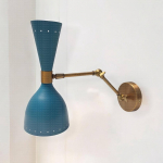 1950. aastate keskp&auml;rane seinavalgusti Itaalia moodne kaasaegne Stilnovo stiil Diablo seinavalgustid lamp (Vallaline)