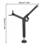 Mootorrattaaluse t&ouml;&ouml;j&otilde;udu s&auml;&auml;stev t&otilde;stuk kaasaskantav mootorratta tagaratta tungraua tugi Kokkupandav rattaketi puhastamise hooldusalus must