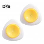 2 tk munapunch t&ouml;&ouml;riist k&otilde;vaks keedetud munade jaoks Lihtne munakoore eemaldaja koos turvalukuga k&ouml;&ouml;gividina munade augustajaga valge