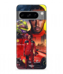 Coque - MANIACASE - Google Pixel 8a Pro - Noir - Souple - Scuderia Ferrari F1